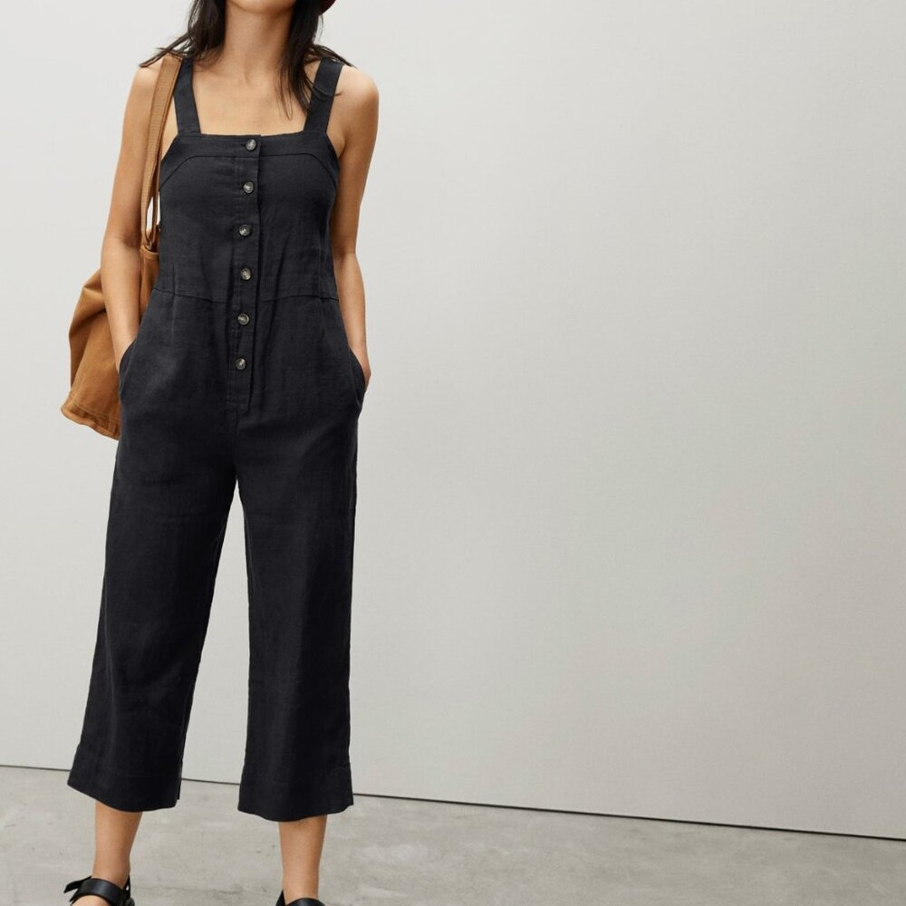 Everlane's The Linen Picnic Jumpsuit